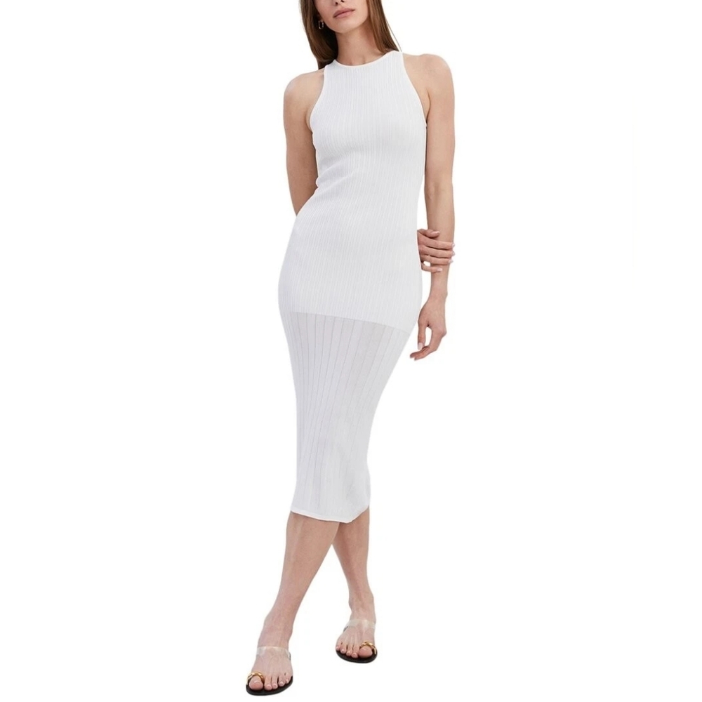 Solid & Striped White Varena Dress Size M